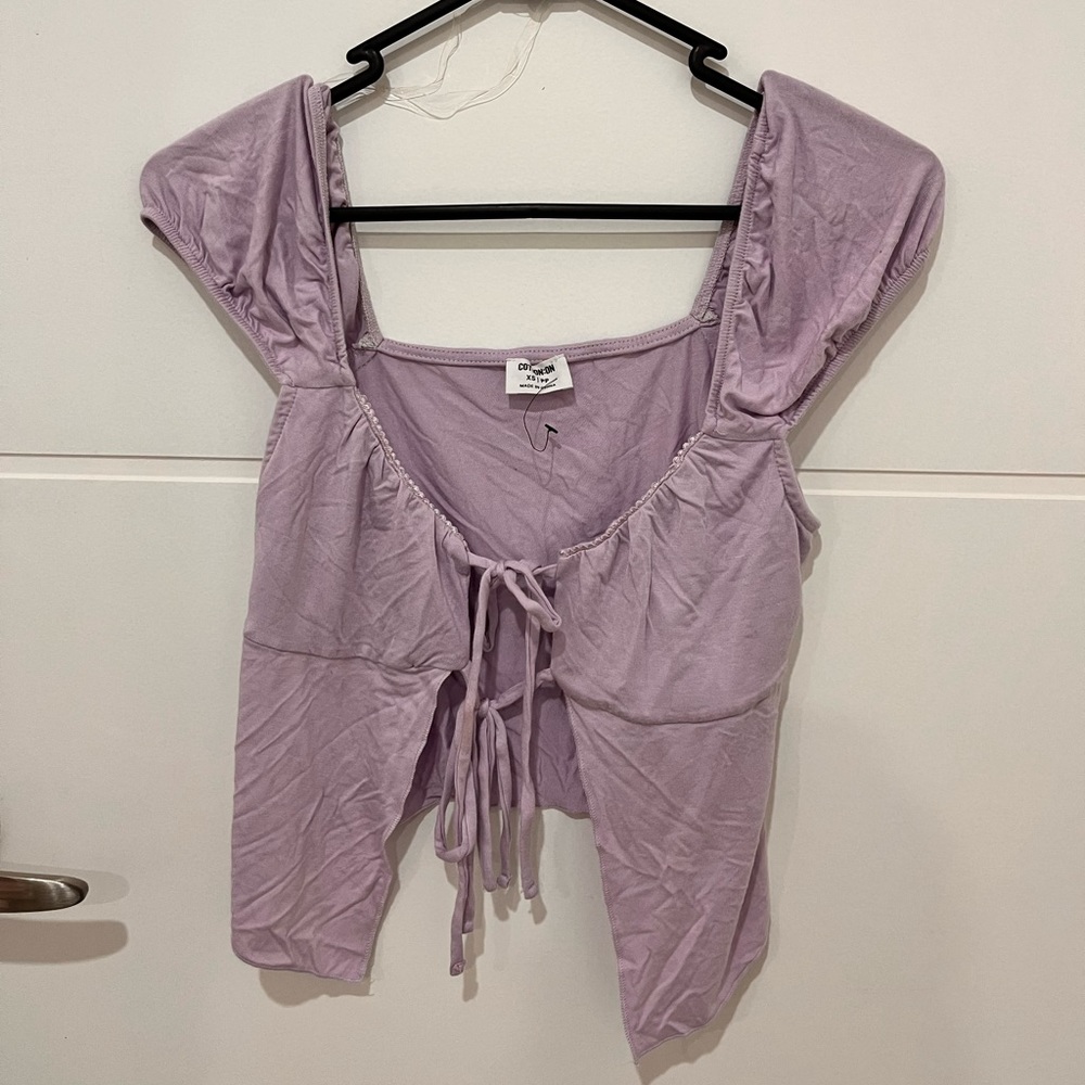 Cotton on tie up top